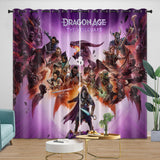 Dragon Age The Veilguard Curtains Blackout Window Drapes Room Decoration