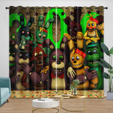 Game Five Nights At Freddys Curtains Blackout Window Drapes