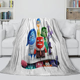 Insde Out Blanket Flannel Fleece Throw Room Decoration