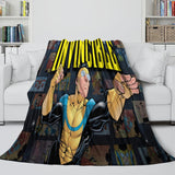 Invincible Blanket Flannel Fleece Throw Room Decoration