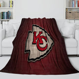 Kansas City Chiefs Blanket Flannel Fleece Throw Room Decoration