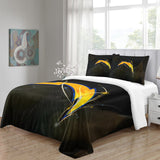 Los Angeles Chargers Bedding Set Duvet Cover Without Filler