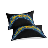 Los Angeles Chargers Bedding Set Duvet Cover Without Filler