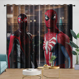 Marvels Spider-Man 2 Curtains Blackout Window Drapes Room Decoration