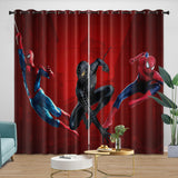 Marvels Spider-Man 2 Curtains Blackout Window Drapes Room Decoration