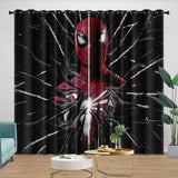 Marvels Spider-Man 2 Curtains Blackout Window Drapes Room Decoration