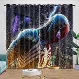 Marvels Spider-Man 2 Curtains Blackout Window Drapes Room Decoration