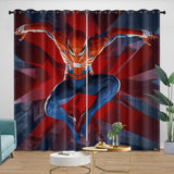 Marvels Spider-Man 2 Curtains Blackout Window Drapes Room Decoration