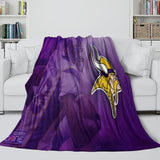 Minnesota Vikings Blanket Flannel Fleece Throw