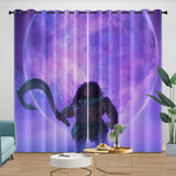 Moana 2 Curtains Blackout Window Drapes Room Decoration