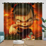 Movie Ne Zha 2 Curtains Blackout Window Drapes Room Decoration