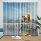 Mufasa The Lion King Curtains Blackout Window Drapes Room Decoration