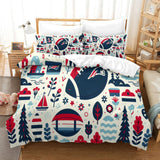 New England Patriots Bedding Set Duvet Cover Without Filler