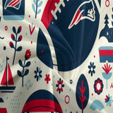 New England Patriots Bedding Set Duvet Cover Without Filler