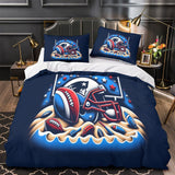 New England Patriots Bedding Set Duvet Cover Without Filler