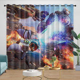 Ratchet Clank Rift Apart Curtains Blackout Window Drapes Room Decoration