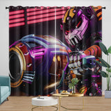 Ratchet Clank Rift Apart Curtains Blackout Window Drapes Room Decoration