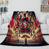 San Francisco 49ers Blanket Flannel Fleece Throw