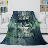 Seattle Seahawks Blanket Flannel Fleece Throw Room Decoration