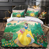 Snow White Bedding Set Pattern Quilt Cover Without Filler