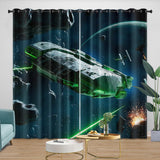 Star Wars Outlaws Curtains Blackout Window Drapes Room Decoration