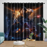 Star Wars Outlaws Curtains Blackout Window Drapes Room Decoration