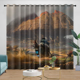 Star Wars Outlaws Curtains Blackout Window Drapes Room Decoration