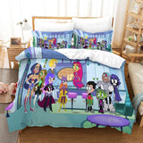 Teen Titans Go Bedding Set Quilt Cover