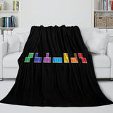 Tetris Blanket Flannel Fleece Throw Room Decoration