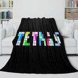 Tetris Blanket Flannel Fleece Throw Room Decoration