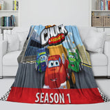 The Adventures Of Chuck And Friends Blanket Flannel Fleece Throw