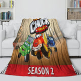 The Adventures Of Chuck And Friends Blanket Flannel Fleece Throw