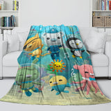 The Octonauts Blanket Flannel Throw Room Decoration