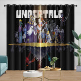 Undertale Curtains Blackout Window Drapes Room Decoration