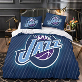 Utah Jazz Bedding Set Duvet Cover Without Filler