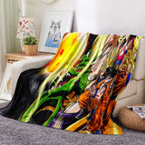 Anime Dragon Ball Super Blanket Flannel Throw Room Decoration