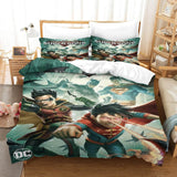 Batman and Superman Battle of the Super Sons Bedding Set Quilt Duvet