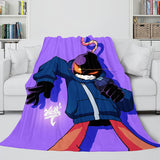 Friday Night Funkin FNF Whitty Flannel Fleece Throw Cosplay Blanket - EBuycos