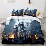 Game NieR Automata Cosplay 3 Piece Bedding Set Duvet Covers Bed Sheets - EBuycos