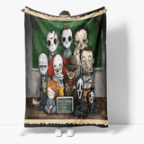 Horror Robe Flannel Blanket Fleece Throw Blanket Wrap Nap Bedding Sets - EBuycos