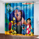 Lilo & Stitch 2 Curtains Blackout Window Drapes