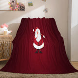 Merry Christmas Flannel Fleece Blanket - EBuycos