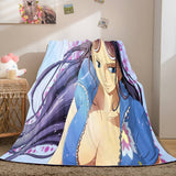 ONE PIECE Cosplay Flannel Fleece Throw Blanket Comforter Bedding Sets - EBuycos