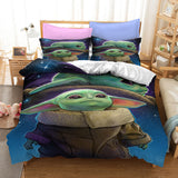 Star Wars The Mandalorian Baby Yoda Bedding Set Duvet Cover Bed Sets - EBuycos