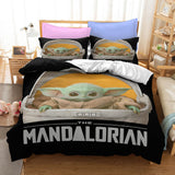 Star Wars The Mandalorian Baby Yoda Bedding Set Duvet Cover Bed Sets - EBuycos