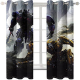 Transformers Curtains Cosplay Blackout Window Treatments Drapes for Room Decor